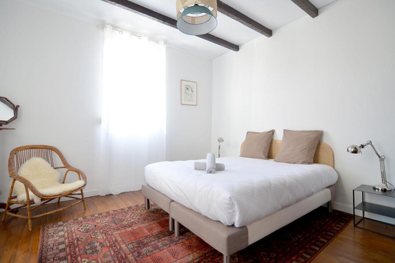 Gambetta Stylish 2 Bedrooms Apartment - Between Beach & Fresh Market 比亚里茨 外观 照片