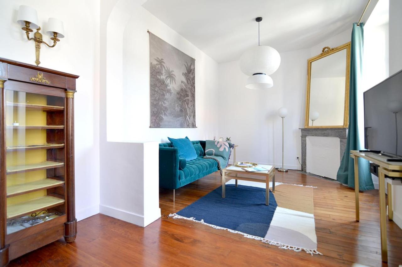 Gambetta Stylish 2 Bedrooms Apartment - Between Beach & Fresh Market 比亚里茨 外观 照片
