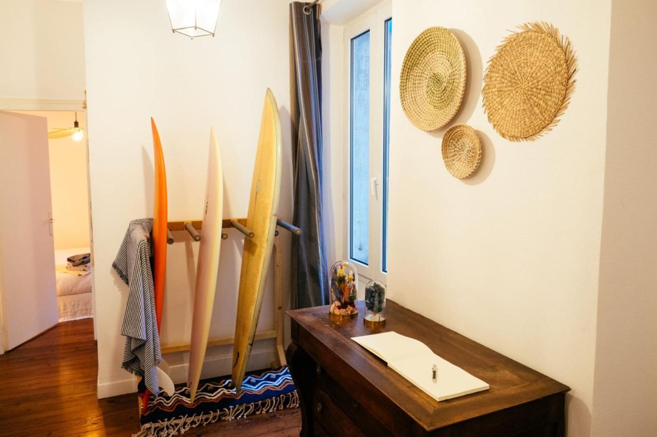 Gambetta Stylish 2 Bedrooms Apartment - Between Beach & Fresh Market 比亚里茨 外观 照片